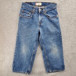 Levis 569 Loose Straight Jeans Boys Size 26x21